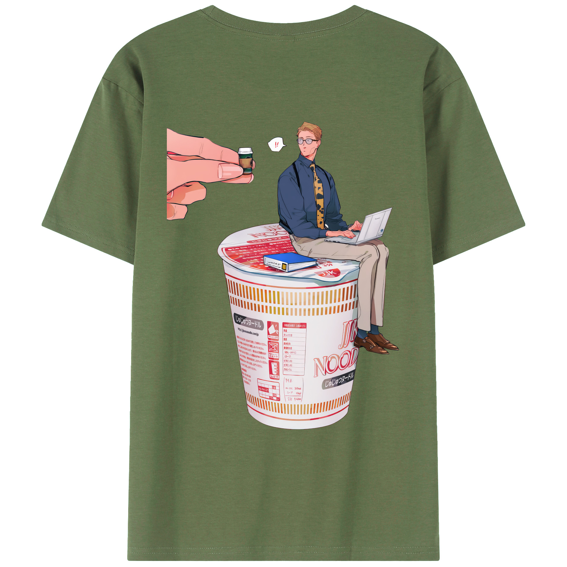 （画像用） 呪術廻戦 Jujutsu Kaisen 綿100％ メンズ半袖Tシャツ（バックプリント） 通気性